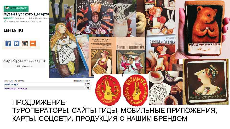 ПРОДВИЖЕНИЕТУРОПЕРАТОРЫ, САЙТЫ-ГИДЫ, МОБИЛЬНЫЕ ПРИЛОЖЕНИЯ, КАРТЫ, СОЦСЕТИ, ПРОДУКЦИЯ С НАШИМ БРЕНДОМ 