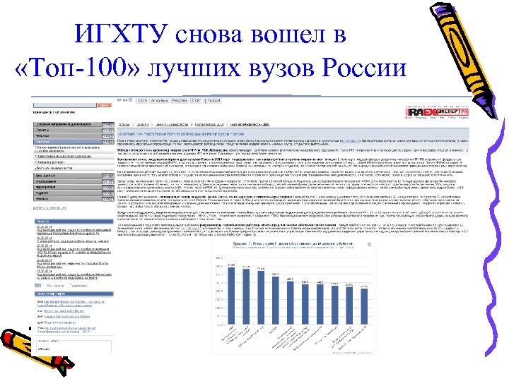 ИГХТУ снова вошел в «Топ-100» лучших вузов России 