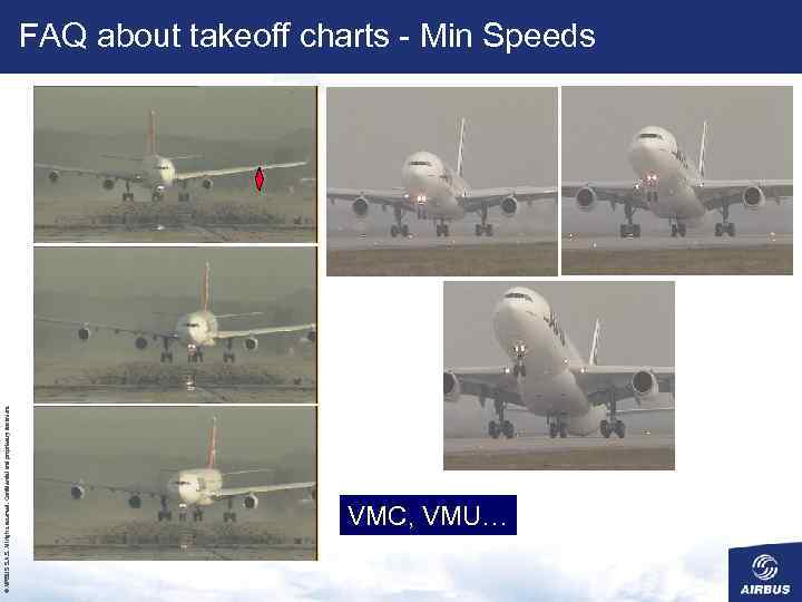 © AIRBUS S. All rights reserved. Confidential and proprietary document. FAQ about takeoff charts