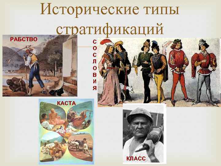 Исторические типы