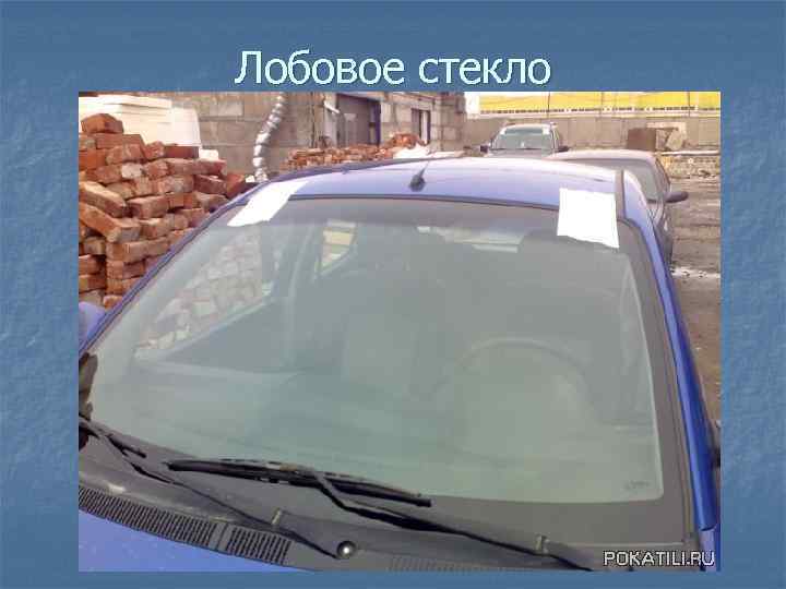 Лобовое стекло 