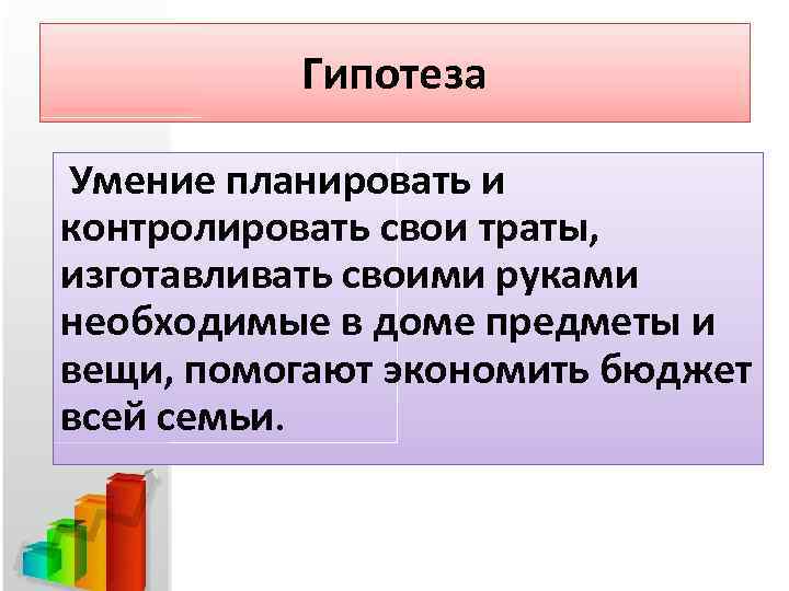 Актуальность проекта семейный бюджет