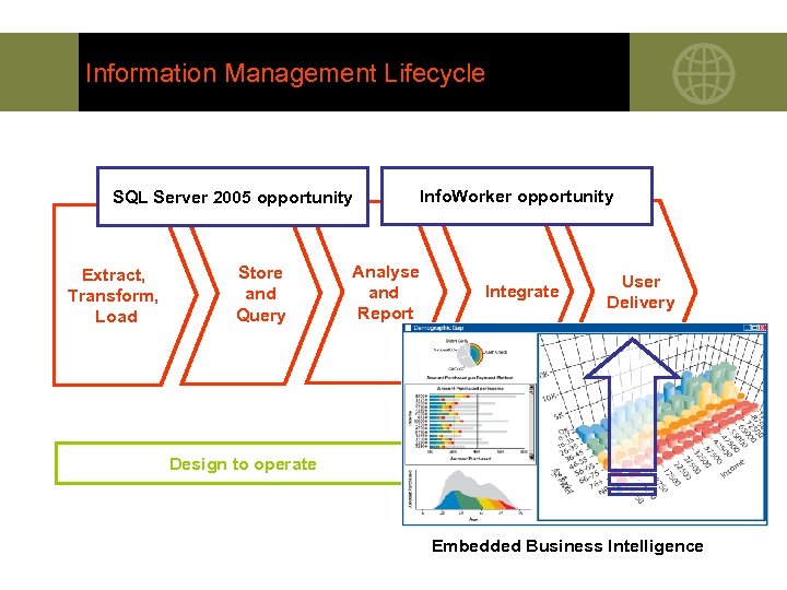 Information Management Lifecycle SQL Server 2005 opportunity Extract, Transform, Load Store and Query Analyse