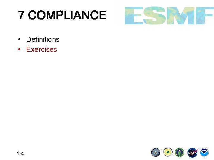 7 COMPLIANCE • Definitions • Exercises 135 