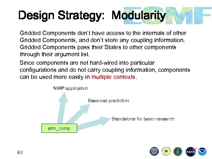Design Strategy: Modularity Gridded Components don’t have access to the internals of other Gridded
