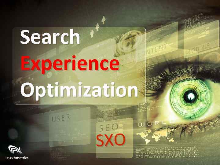 Search Experience Optimization SXO 