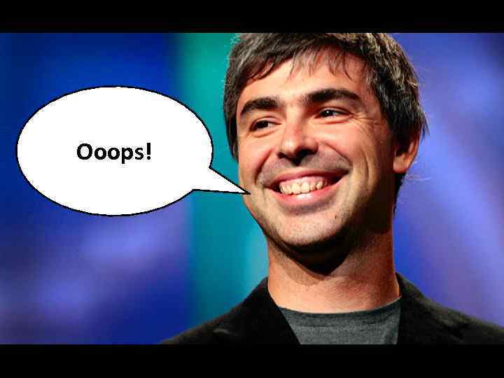 Ooops! 