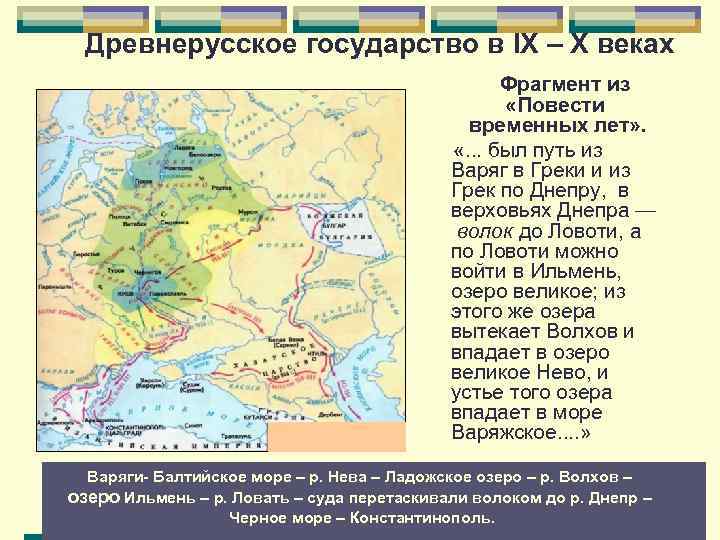 Повесть временных лет о расселении славян