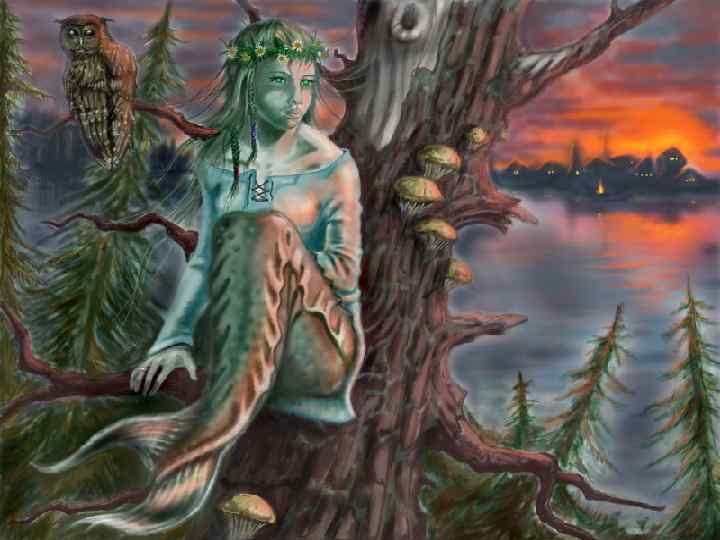 Поэтому в русальную неделю нельзя было купаться, а выходя из деревни, брали с собой