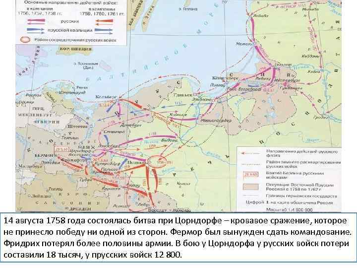 Запишите слово пропущенное в схеме война сражение при гросс егерсдорфе сражение при цорндорфе