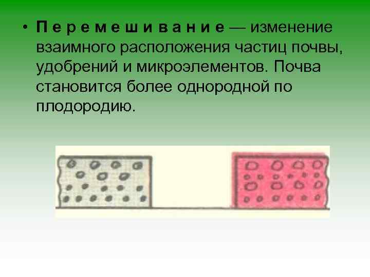  • П е р е м е ш и в а н и