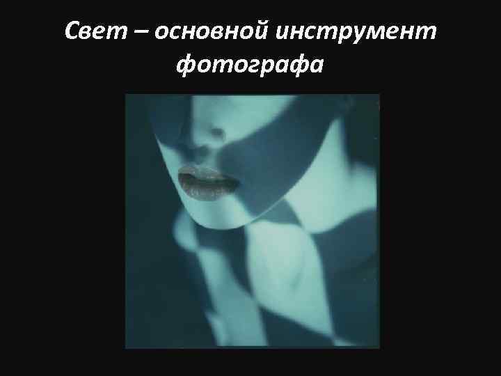 Свет – основной инструмент фотографа 