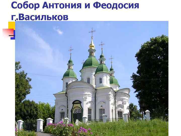 Собор Антония и Феодосия г. Васильков 