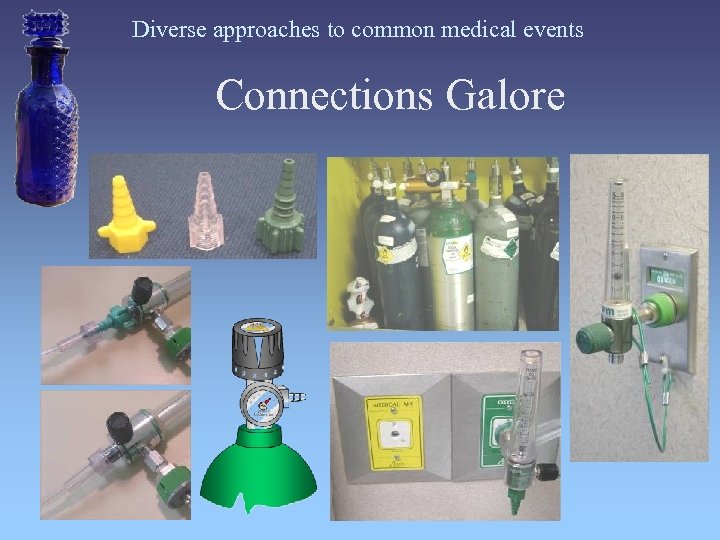 Diverse approaches to common medical events Connections Galore 