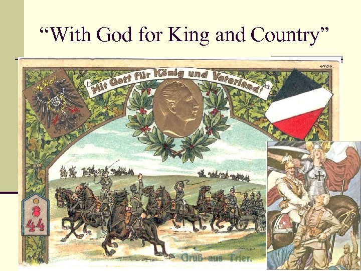 “With God for King and Country” 