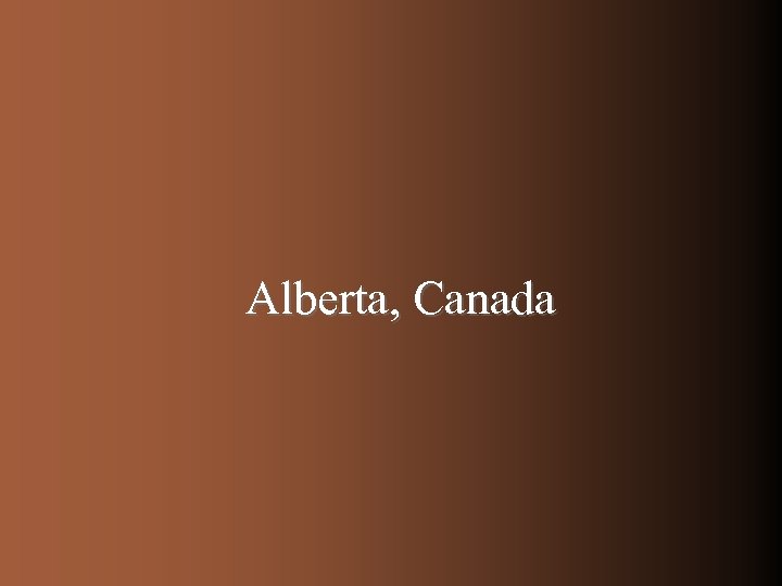 Alberta, Canada 