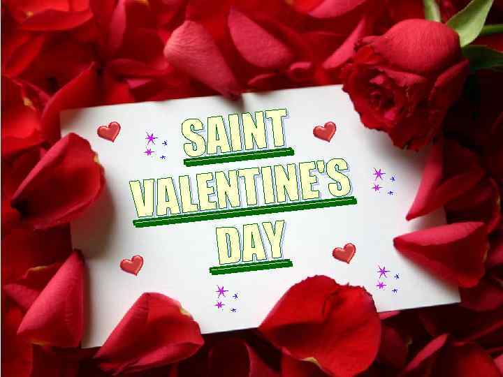AINT S TINE'S ALEN V DAY 