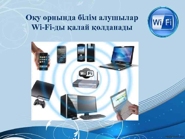 Оқу орнында білім алушылар Wi-Fi-ды қалай қолданады 