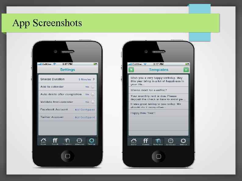 App Screenshots 