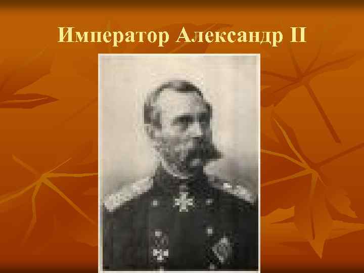 Император Александр II 