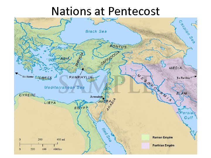 Nations at Pentecost 