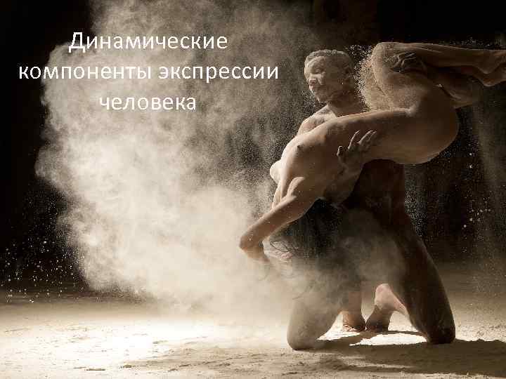 Динамические компоненты экспрессии человека 