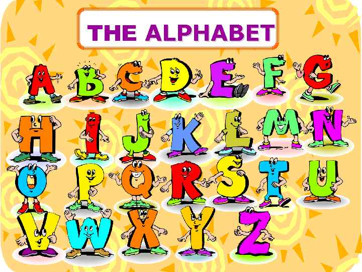 THE ALPHABET 