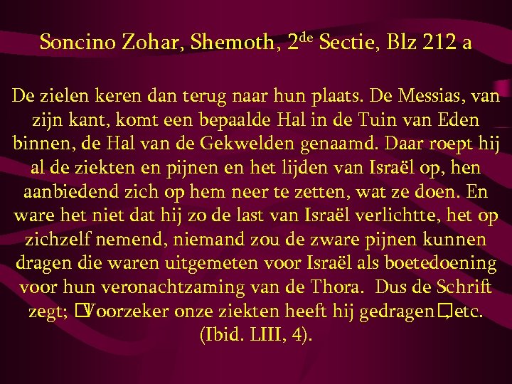 Soncino Zohar, Shemoth, 2 de Sectie, Blz 212 a De zielen keren dan terug