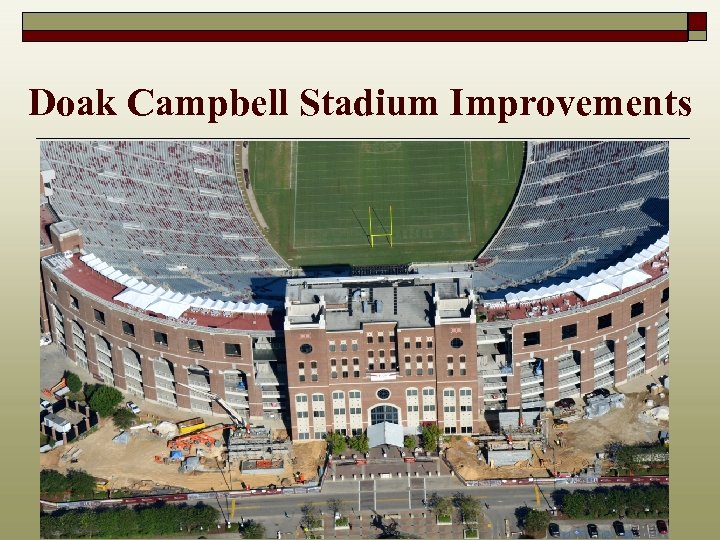 Doak Campbell Stadium Improvements 