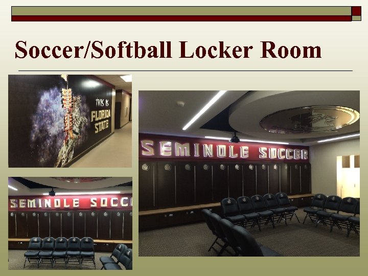 Soccer/Softball Locker Room 