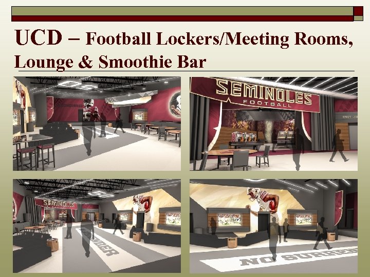 UCD – Football Lockers/Meeting Rooms, Lounge & Smoothie Bar 