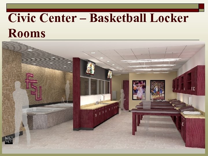 Civic Center – Basketball Locker Rooms 