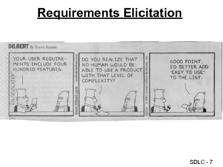 Requirements Elicitation SDLC - 7 