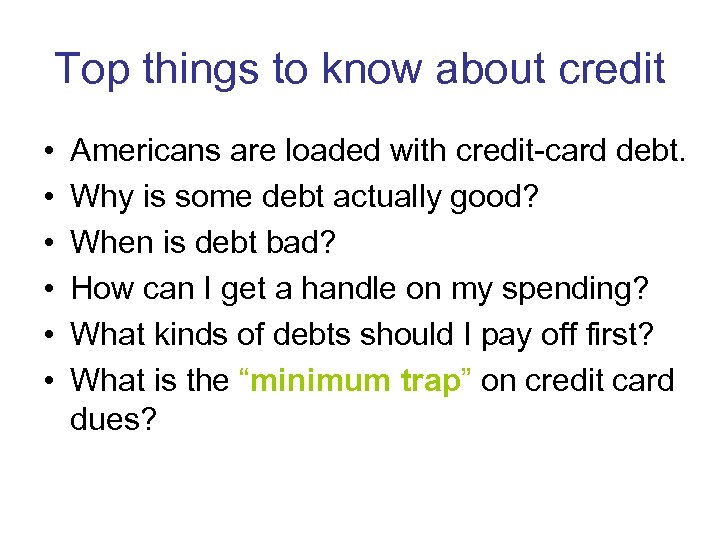 Top things to know about credit • • • Americans are loaded with credit-card