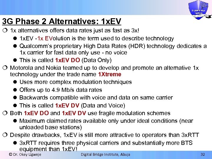 3 G Phase 2 Alternatives: 1 x. EV ¦ 1 x alternatives offers data