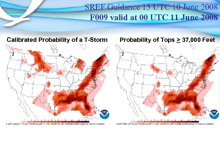 SREF Guidance 15 UTC 10 June 2008 F 009 valid at 00 UTC 11