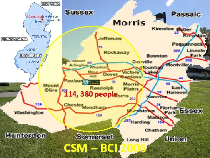 114, 380 people CSM – BCI 2006 