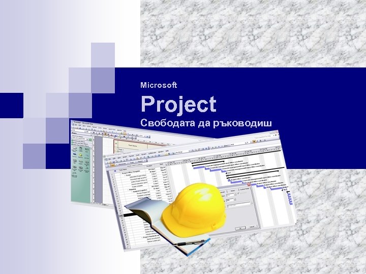 Microsoft Project Свободата да ръководиш 