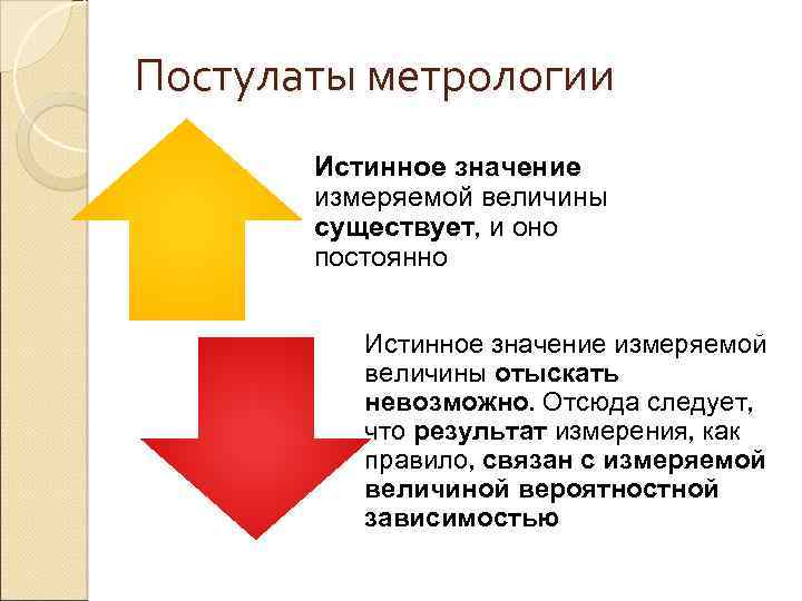 Истинный смысл. Основной постулат метрологии. Истинное значение величины. Истинное значение измеряемой величины. Истинное значение измерения.