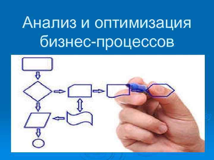 Анализ и оптимизация бизнес процессов 