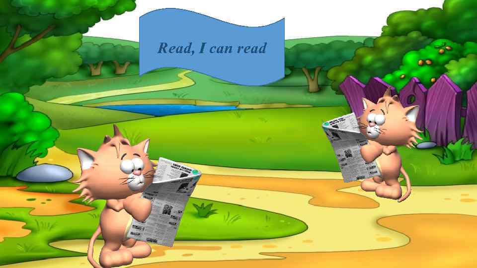 Read, I can read 