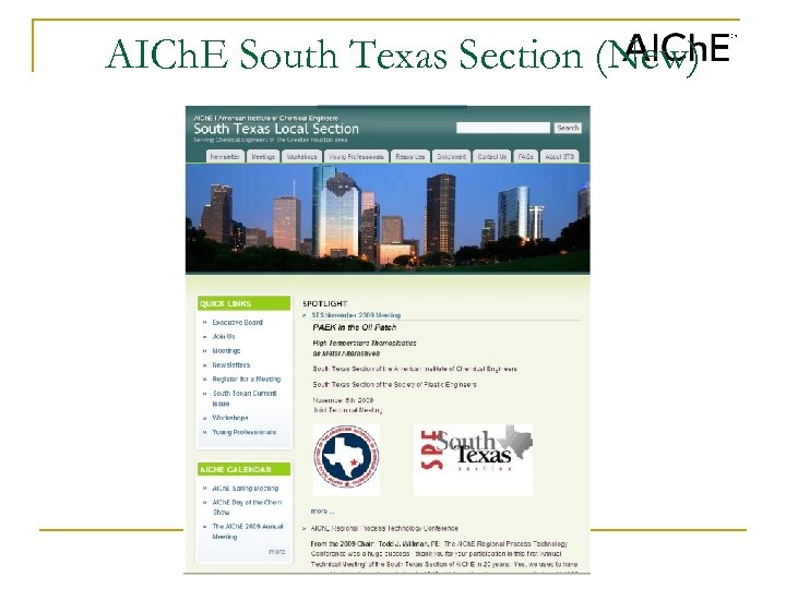 AICh. E South Texas Section (New) 