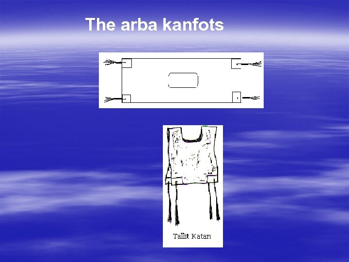 The arba kanfots 