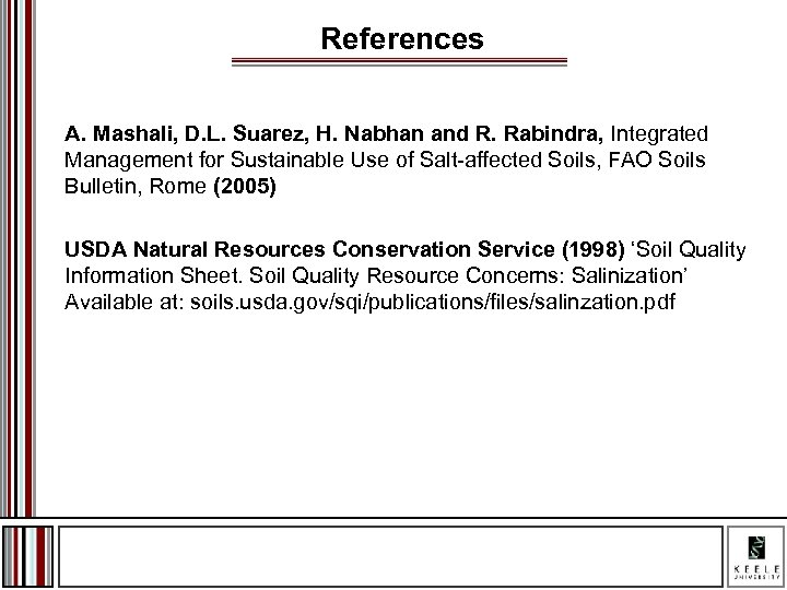 References A. Mashali, D. L. Suarez, H. Nabhan and R. Rabindra, Integrated Management for