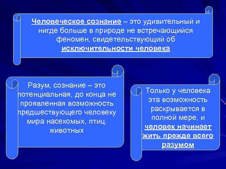 Человеческое сознание – это удивительный и нигде больше в природе не встречающийся феномен, свидетельствующий