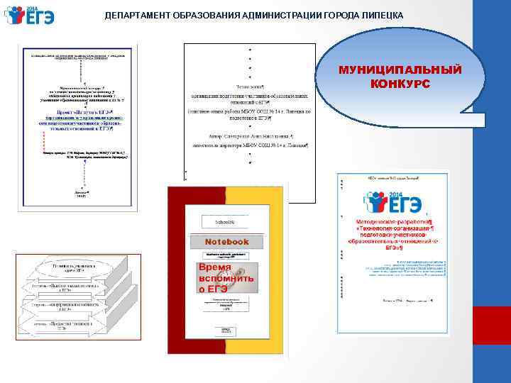 ДЕПАРТАМЕНТ ОБРАЗОВАНИЯ АДМИНИСТРАЦИИ ГОРОДА ЛИПЕЦКА МУНИЦИПАЛЬНЫЙ КОНКУРС 