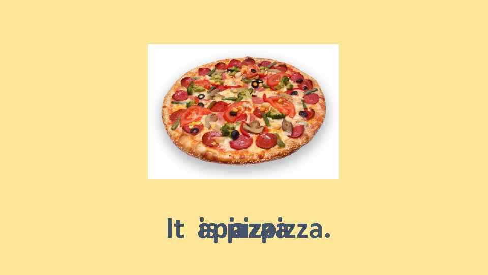 It apizza is pizza a pizza. 