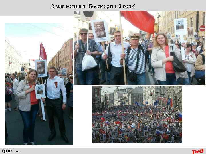 9 мая колонна “Бессмертный полк” 2| ФИО, дата 