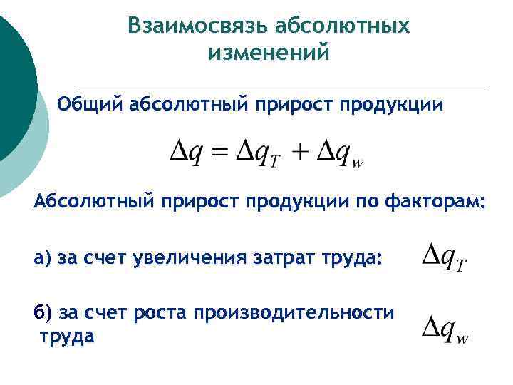 Абсолютная продукция