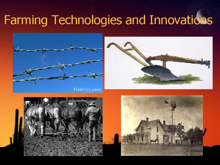 Farming Technologies and Innovations 